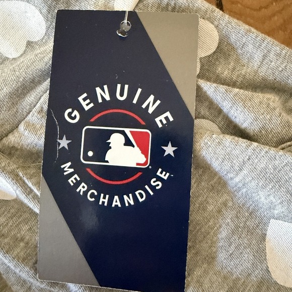 MLB Boston Red Sox Toddler Girls Baseball Heart Print Dress in Grey, 2T NWT - Picture 4 of 7